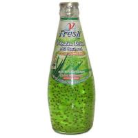 PANDAN DRINK W/ BASIL SEED 290ML VFRESH - 1